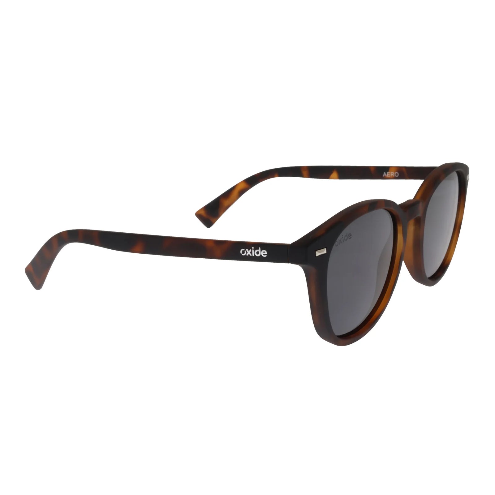 Oxide Aero Matt Tortoiseshell Frame Grey Lens Sunglasses