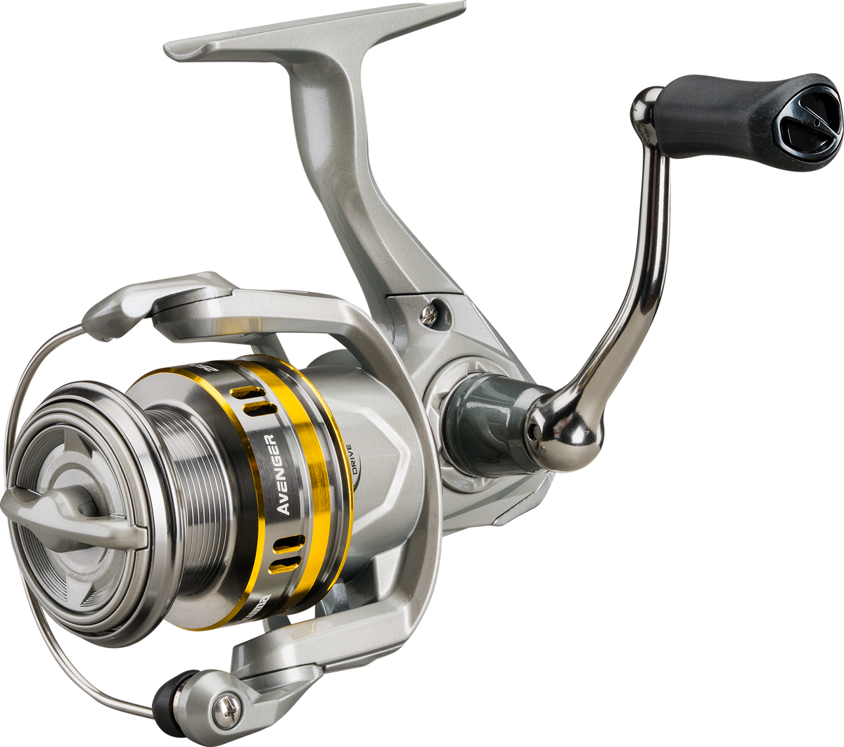 Okuma Avenger B AV-C2500B spinning reel with I-shaped TPE handle knob