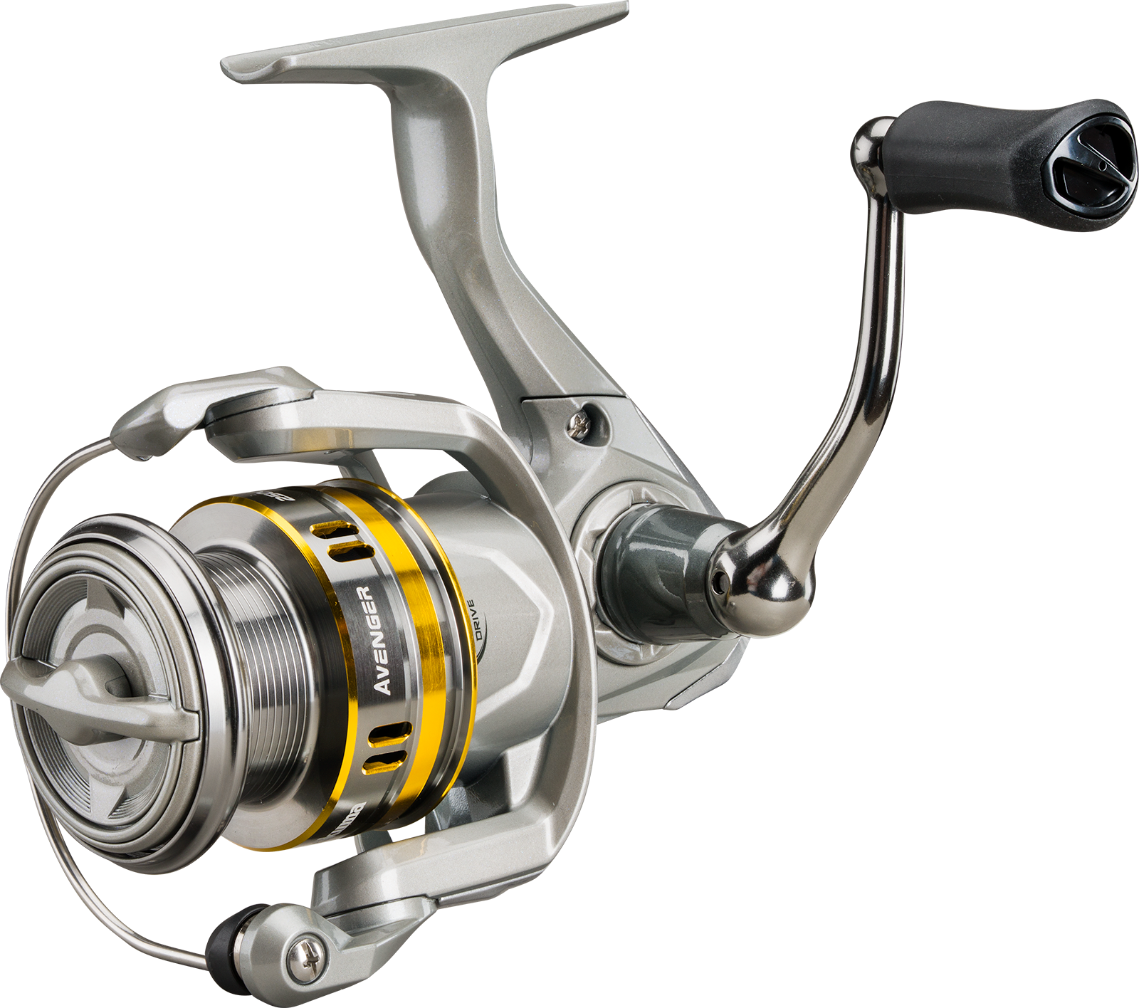 Okuma Avenger B AV-C2500B spinning reel with I-shaped TPE handle knob