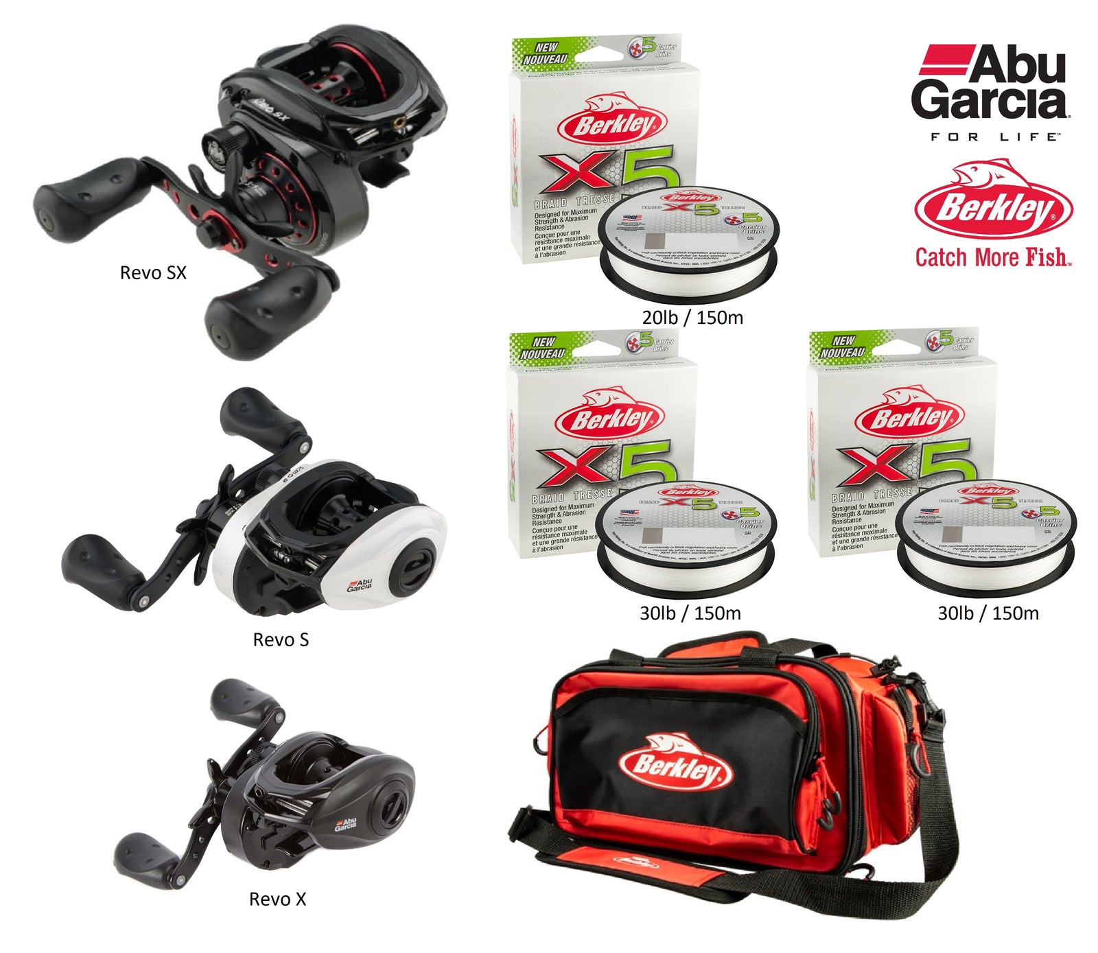 Abu Garcia Revo Baitcast Ultimate Package