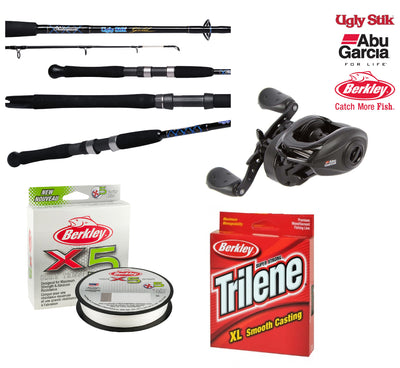 Abu Garcia Revo X Ugly Stik Travel Baitcast Pack