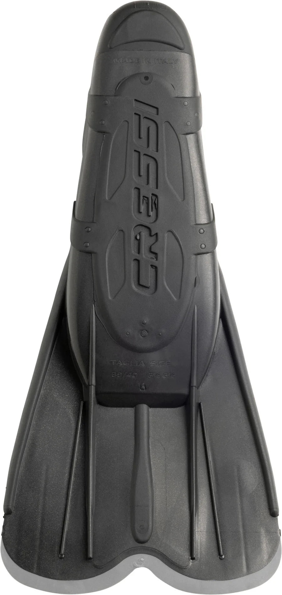 Cressi Agua Short Fin Black Silver