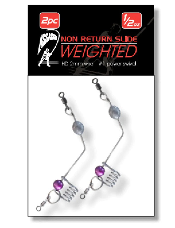 Assassin Tackle Slide Bait Weighted Non Return Clip