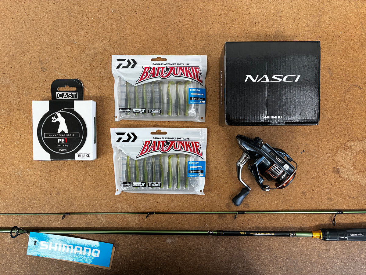 Best Value Shimano Lure Fishing Set Up - Pack Attack #14