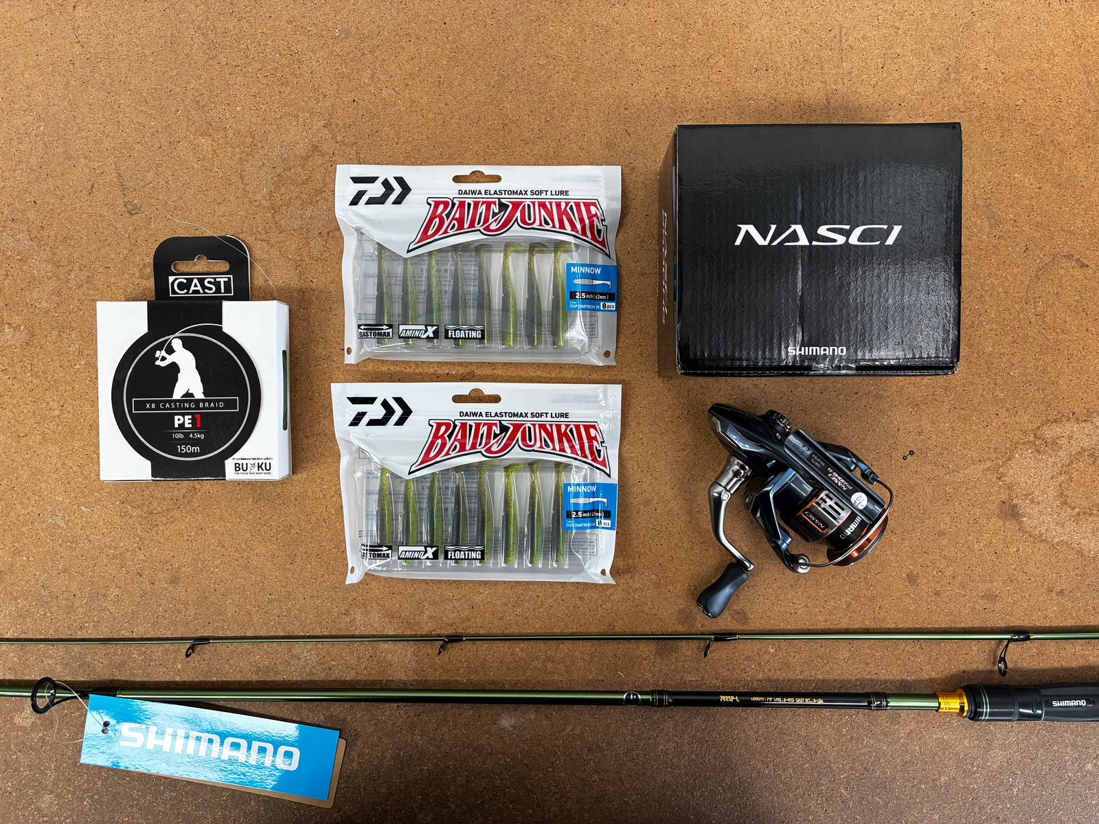 Best Value Shimano Lure Fishing Set Up - Pack Attack #14