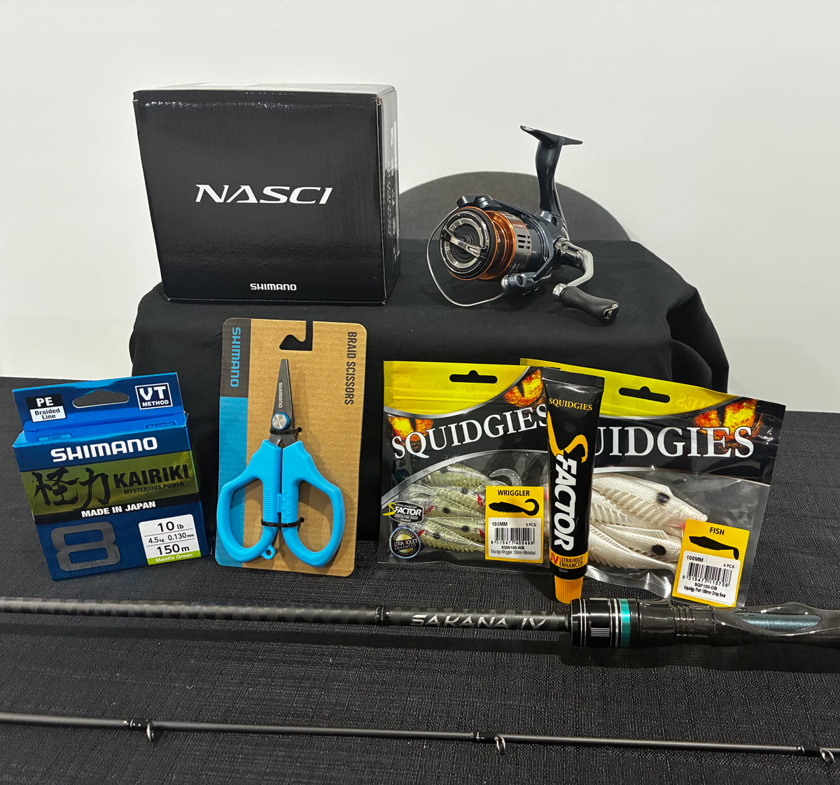 Shimano Nasci 2500 Sakana IV - Hot Bundle Offer