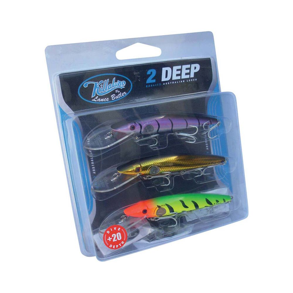 Killalure 2Deep Hard Body Lure Bulk Pack Plus +20