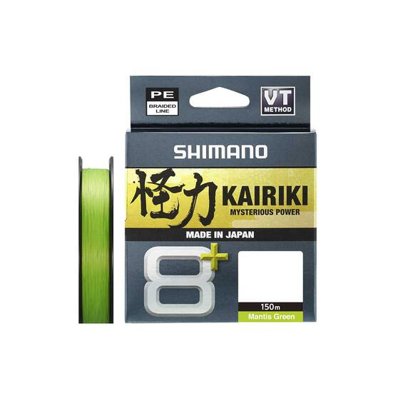 Shimano Kairiki 8+ Plus Braid Green 300m