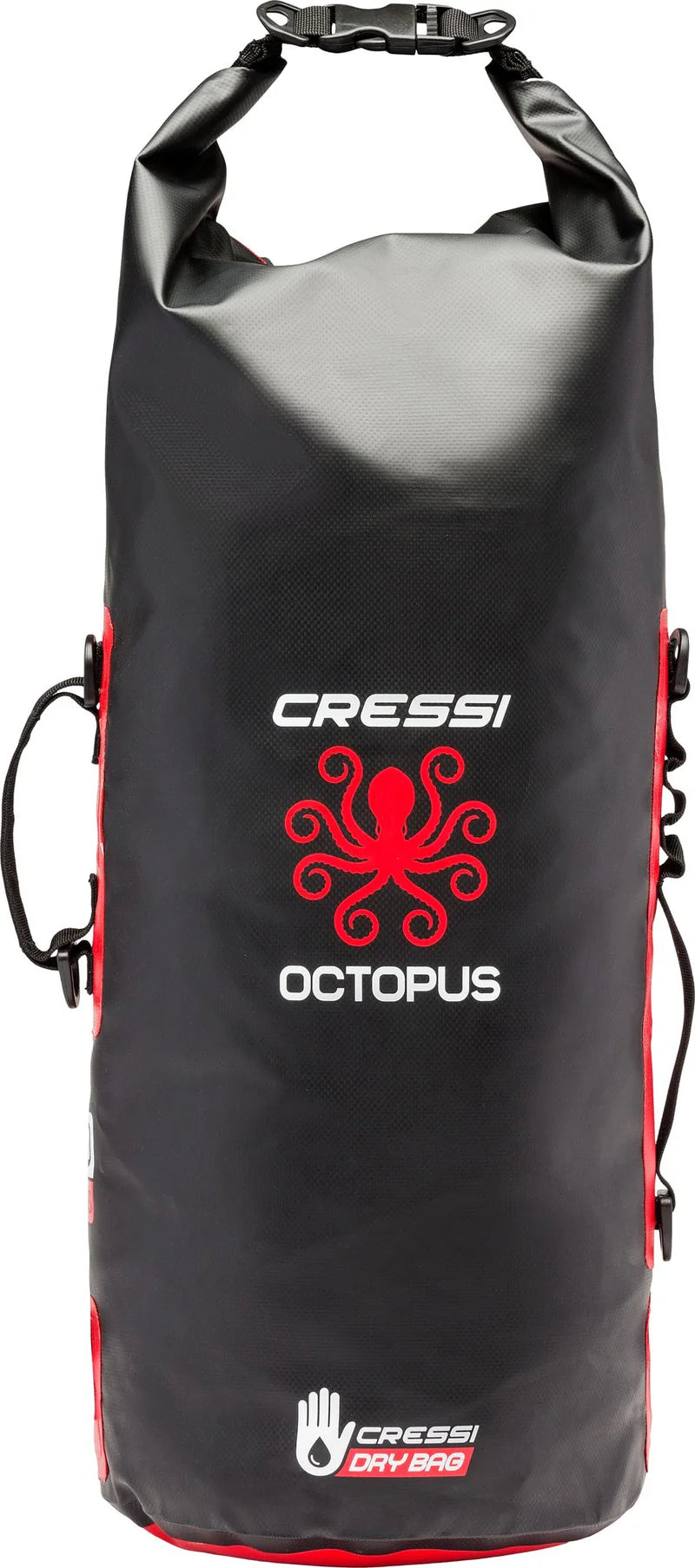 Cressi Octopus Dry Backpack 30L Black Red