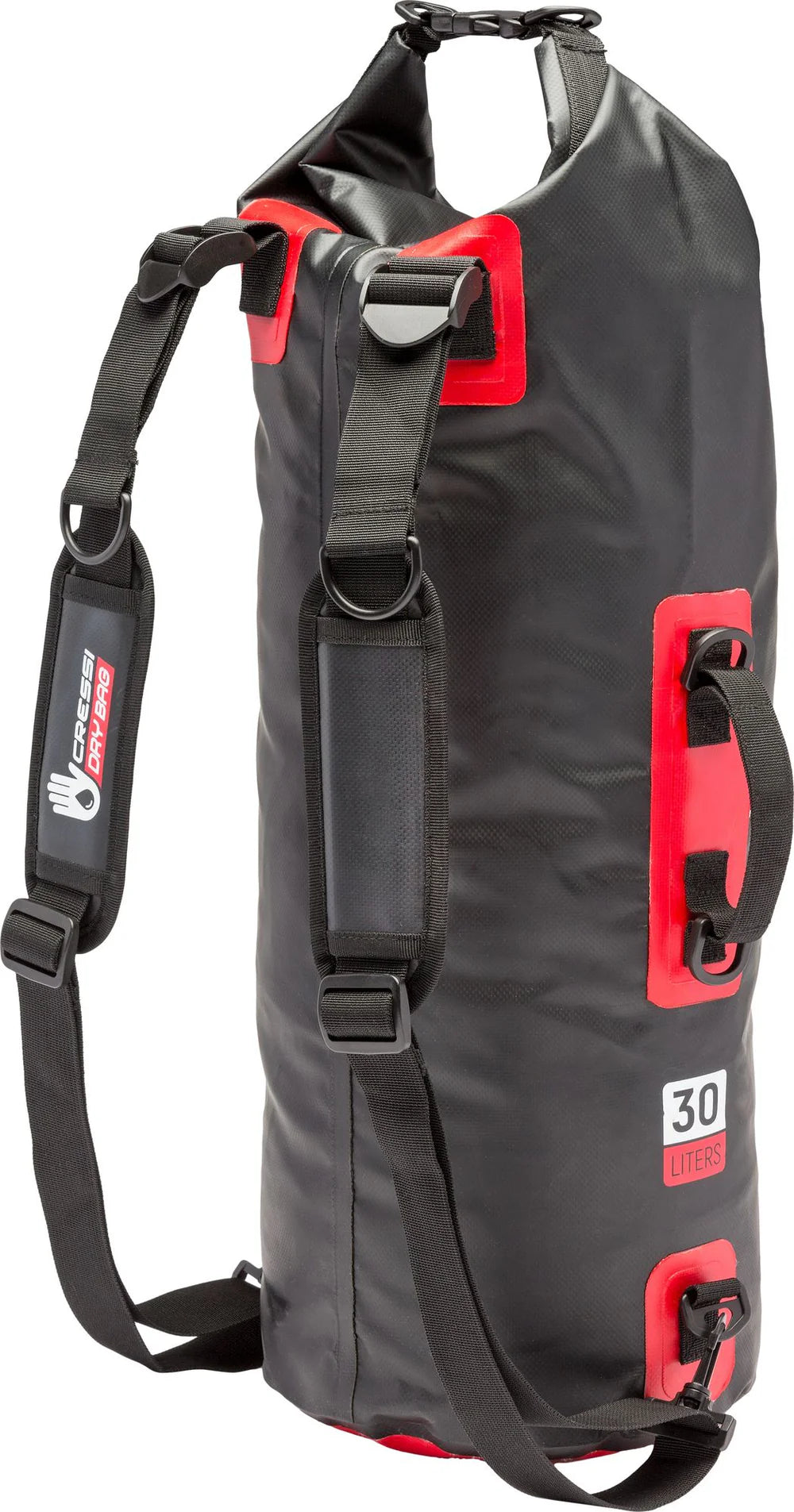 Cressi Octopus Dry Backpack 30L Black Red