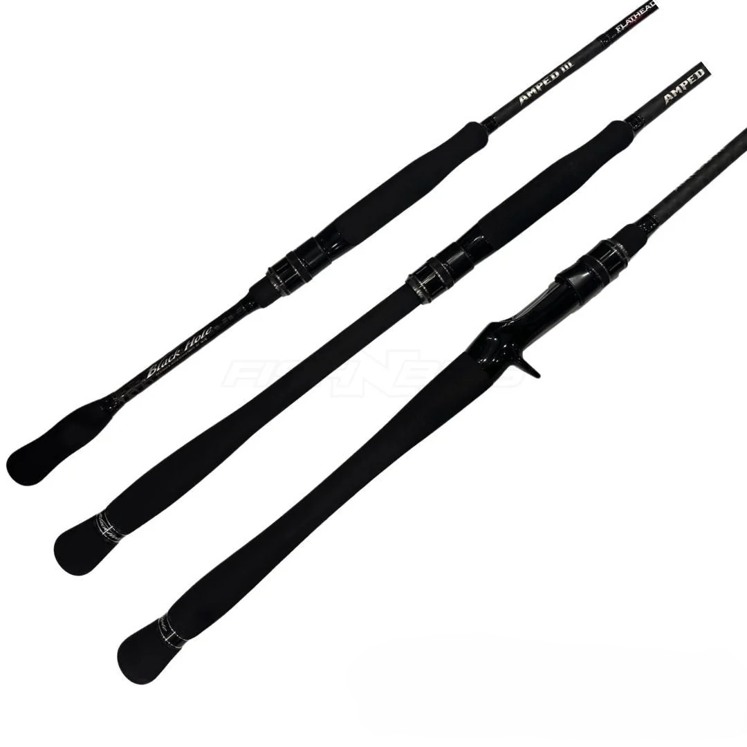 NS Black Hole Amped III Spin Rod