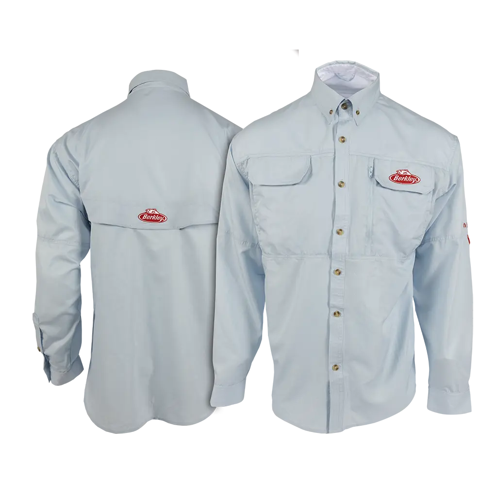 Berkley Blue Vented Fishing Shirt