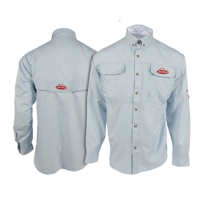 Berkley Blue Vented Fishing Shirt