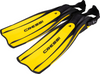 Cressi Pro Light Adjustable Fins Black Yellow