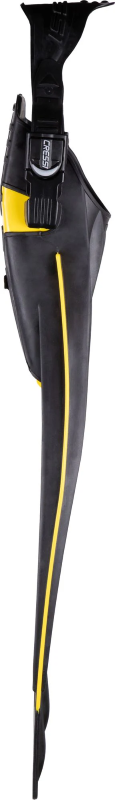 Cressi Pro Light Adjustable Fins Black Yellow