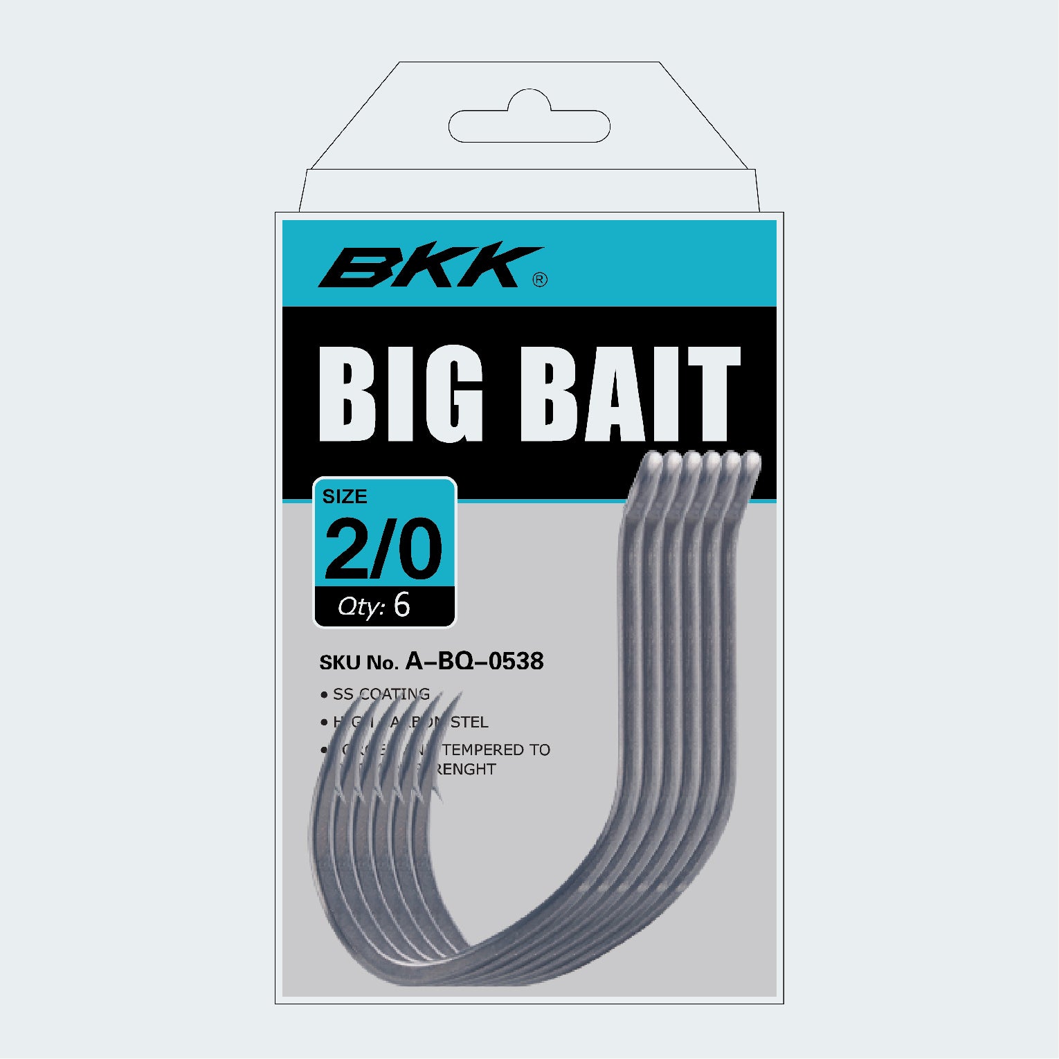 BKK Big Bait Deep V Hook