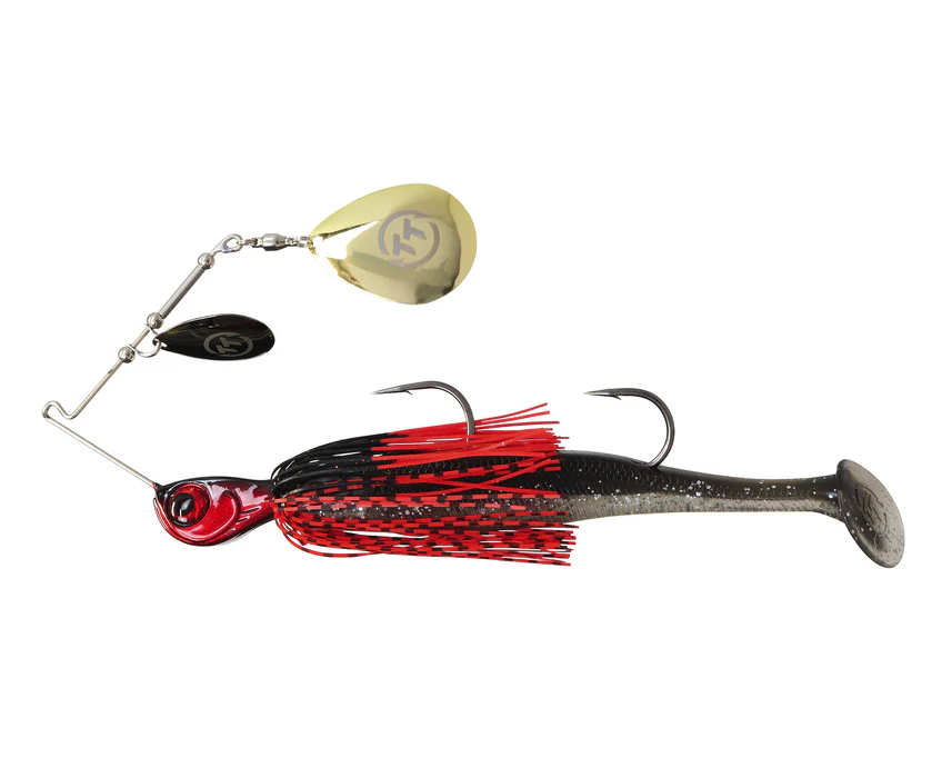 Tackle Tactics TT Tornado Plus Double Colorado Spinner Bait Lure 1oz