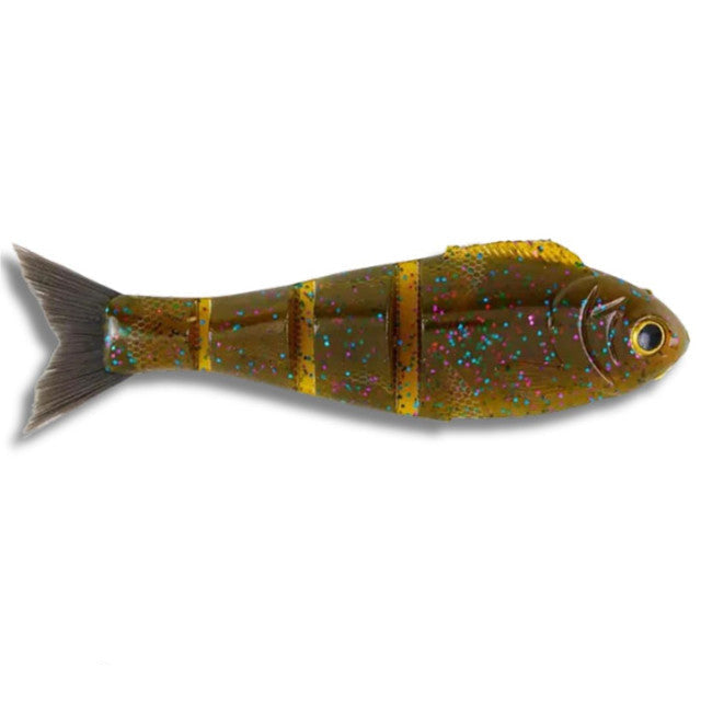 Bucca Weedless Baby Bull Shad Swimbait Lure 4.5In