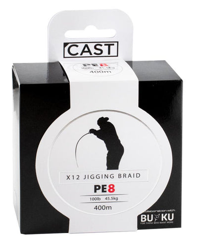 Buku CAST x12 Performance PE Jigging Braid