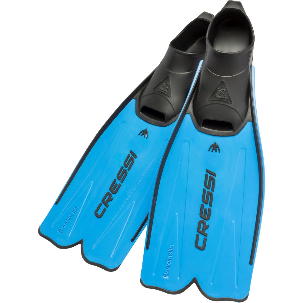 Cressi Rondinella Junior Kids Snorkelling Fin Blue