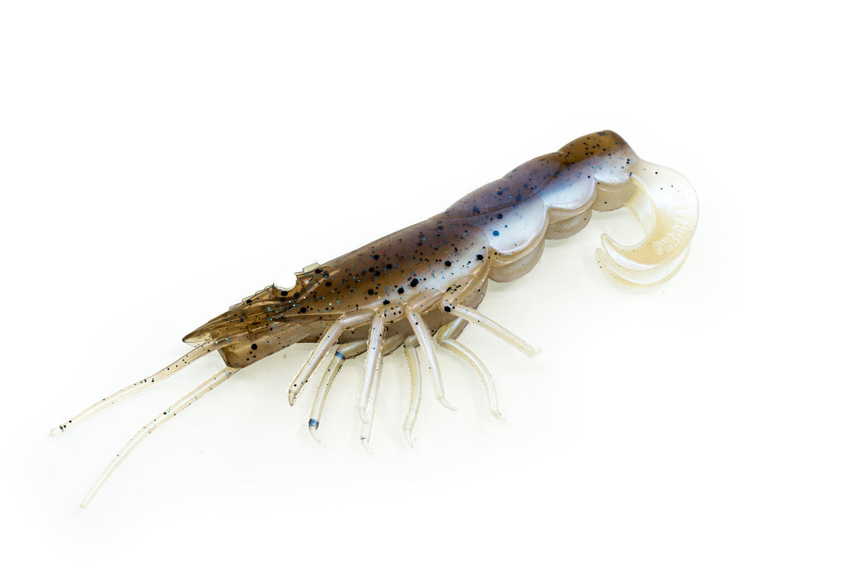 Chasebaits Curly Prawn Soft Plastic Lure 90mm