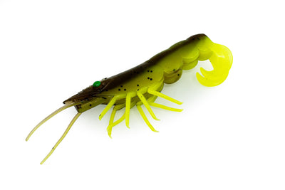 Chasebaits Curly Prawn Soft Plastic Lure 90mm