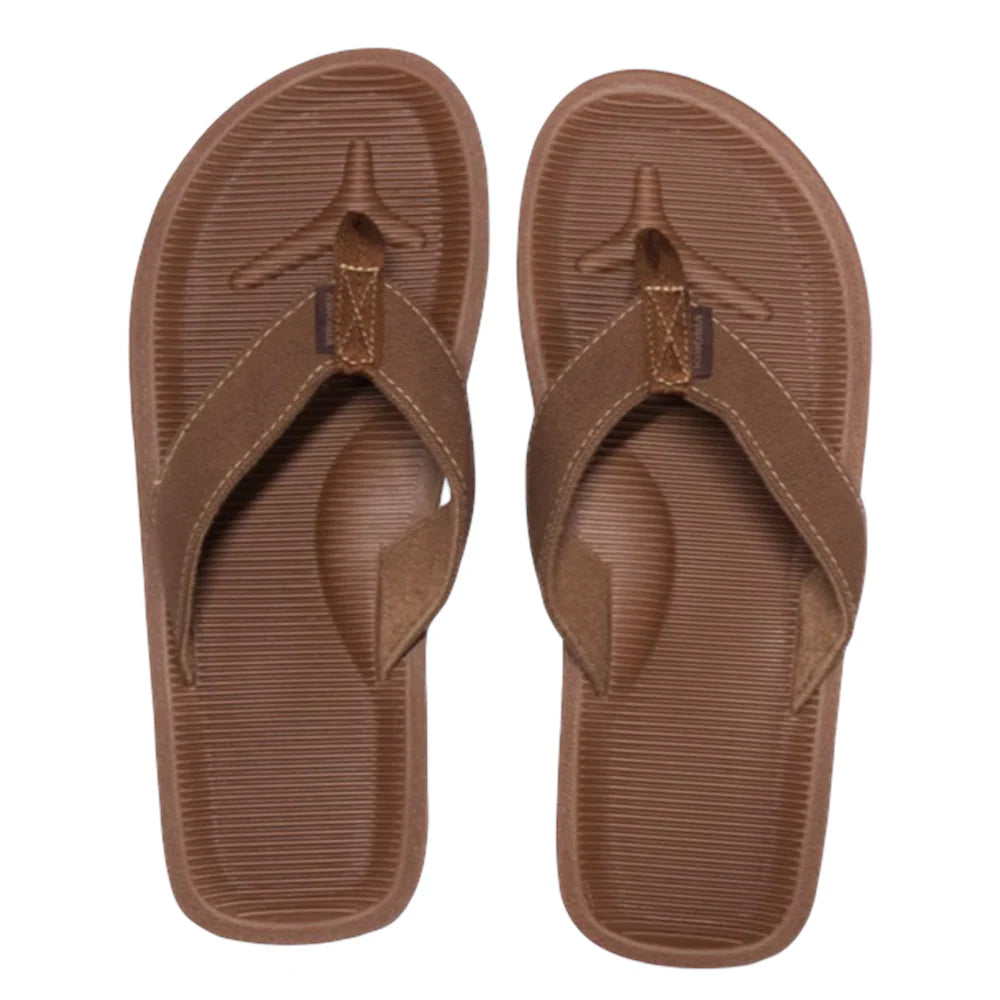 Kokoda Curve Arch Thong Brown