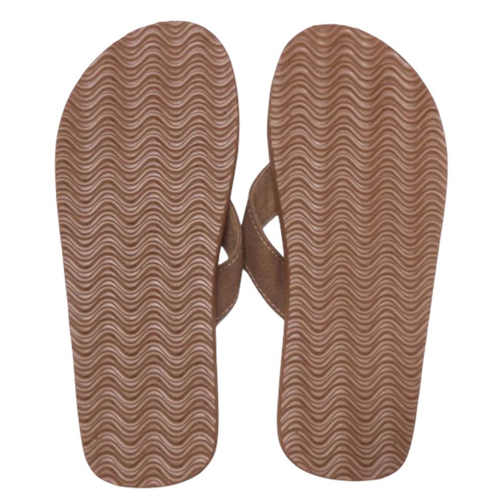 Kokoda Curve Arch Thong Brown