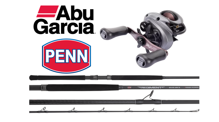 Abu Garcia Revo5 SX Penn Regiment Baitcast Package