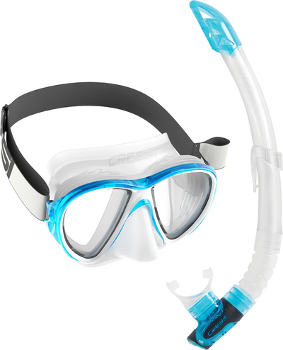 Cressi Fiji Gamma Mask Snorkel Set