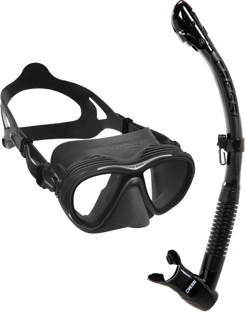 Cressi Quantum Itaca Ultra Mask Snorkel Set