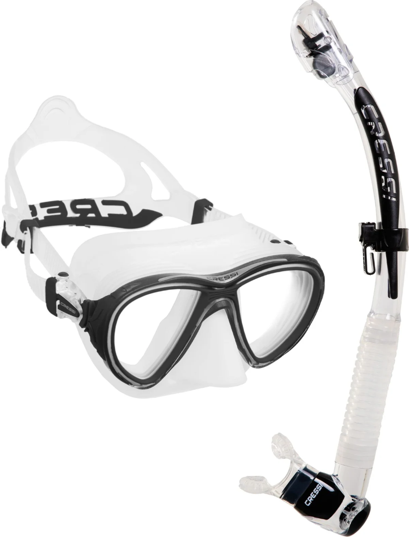 Cressi Quantum Itaca Ultra Mask Snorkel Set