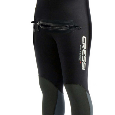 Cressi Fisterra Wetsuit 2 Piece With Pant Zip 8mm