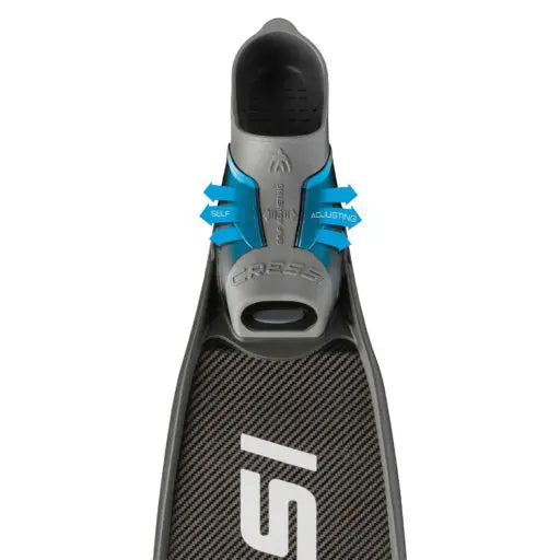 Cressi Gara Modular Team Carbon Fin Pair Green Camo LD