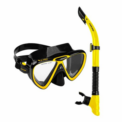 Cressi Tonga MSF Mask Snorkel Fins Set Adult