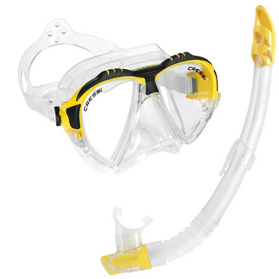 Cressi Matrix Gamma Mask Snorkel Set