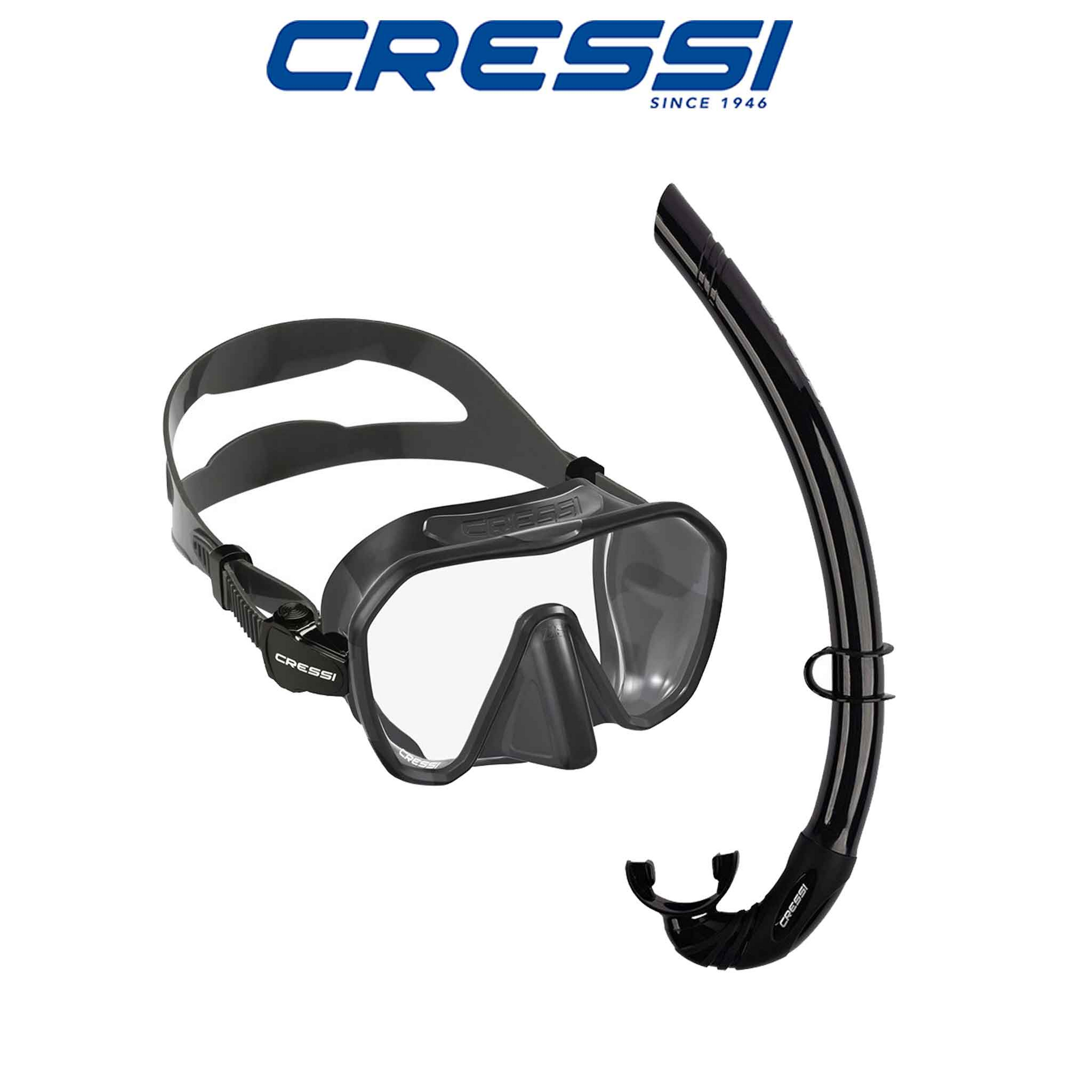 Cressi Z2 Small Free Mask Snorkel Dive Set