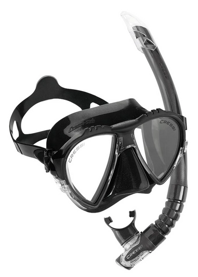 Cressi Matrix Gamma Mask Snorkel Set