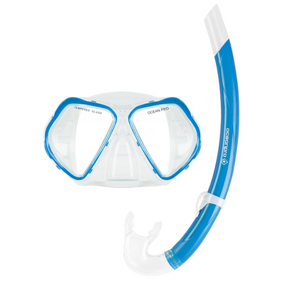 Ocean Pro Cruz Adult Mask Snorkel Set