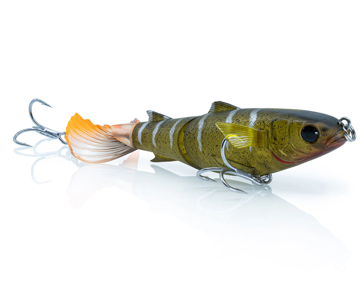 Chasebaits Drunken Mullet Segmented Surface Lure 130mm