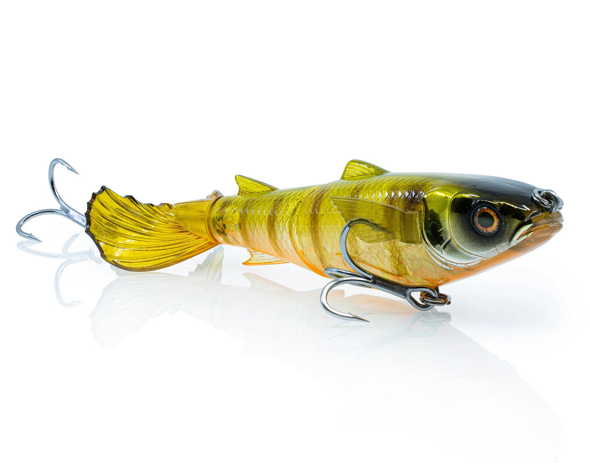 Chasebaits Drunken Mullet Segmented Surface Lure 130mm