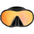 Cressi F Dual Black Dive Mask Yellow Ultravision Lens