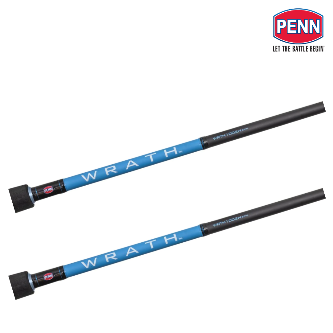 Penn Wrath Ultimate 8-15kg Spin Rod Twin Pack Deal 662MH
