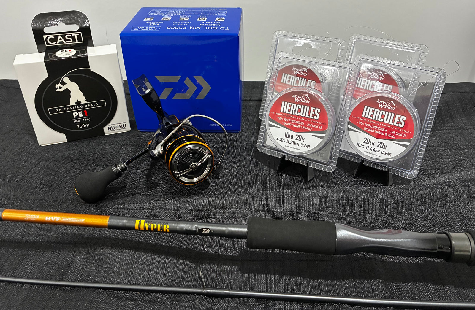 Daiwa TD Sol LTD Limited Edition Combo Clearance - Pack Attack #30
