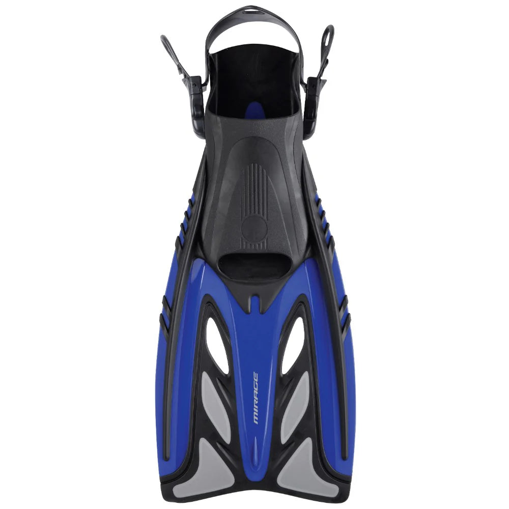 Mirage Crystal Open Heel Fin Adult Blue