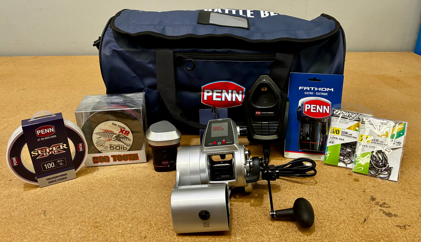 $425 off the Penn Fathom Electric Reel "Tax Man" Pack - Pack Attack #28