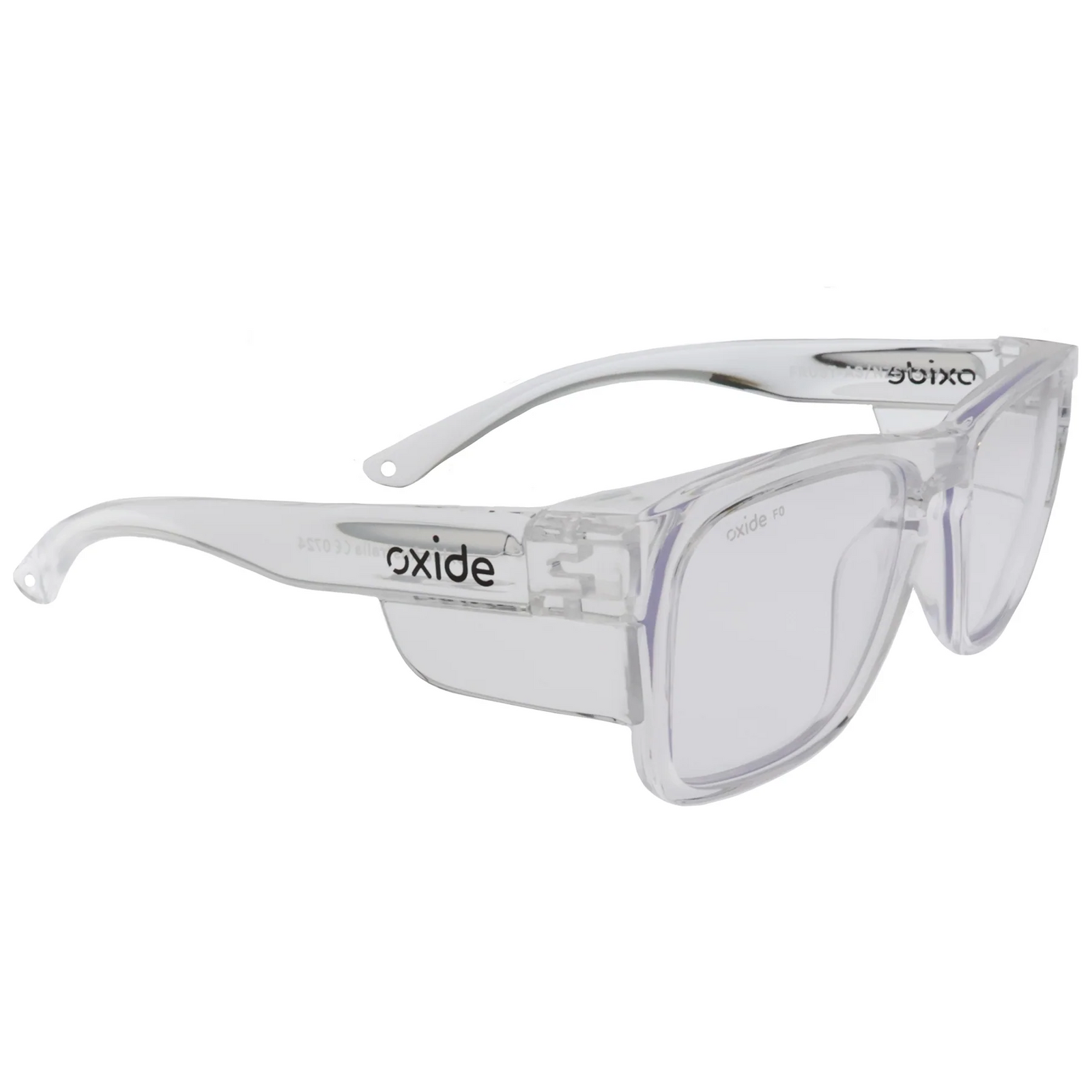 Oxide Frost Clear Safety Sunglasses
