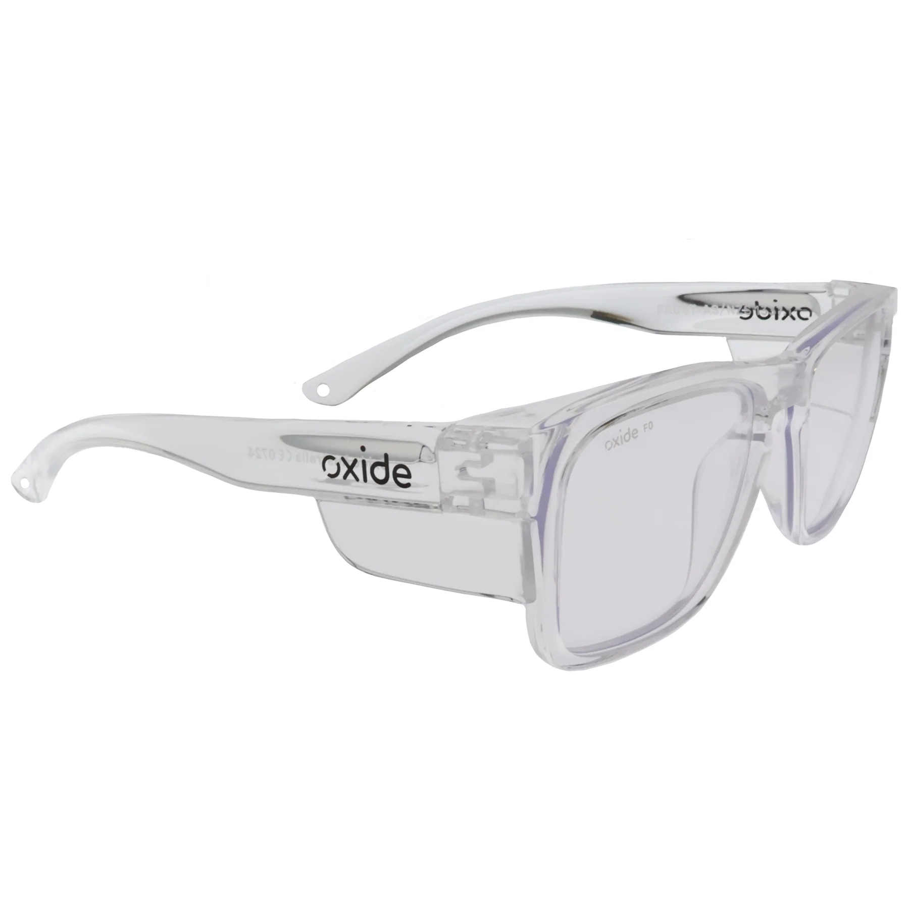 Oxide Frost Clear Safety Sunglasses