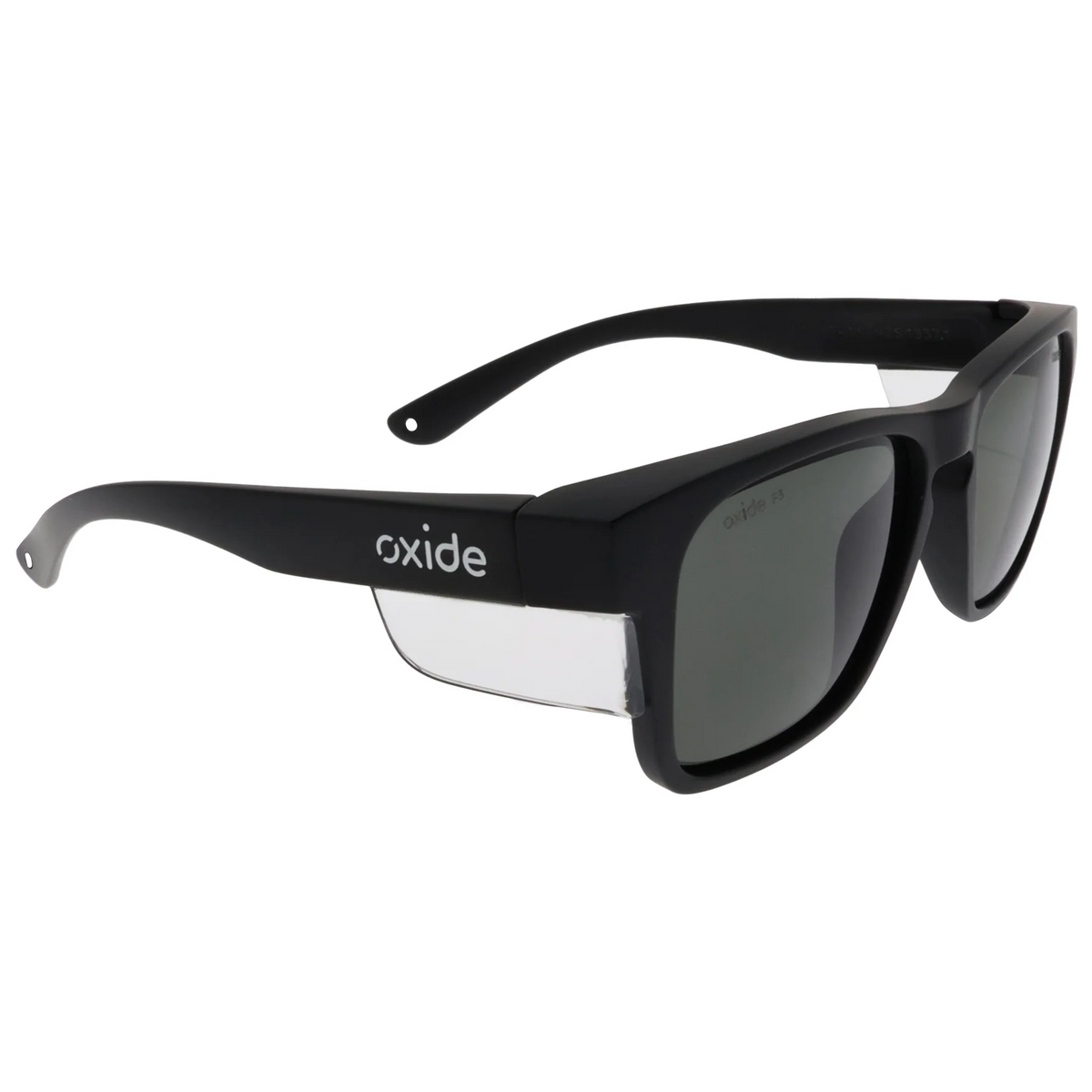 Oxide Frost Matt Black Safety Sunglasses