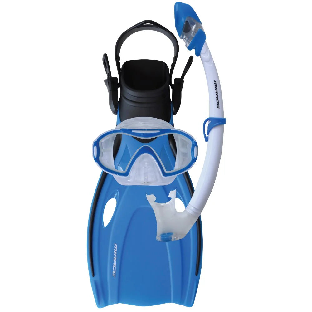 Mirage Horizon Dry Junior Mask Snorkel Fin Set